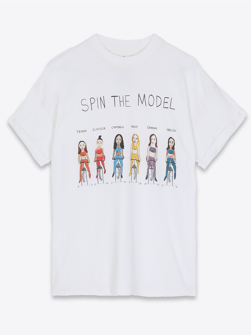 Unfortunate Portrait Tee-Shirt Spin The Model Small